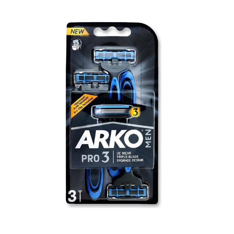 Arko Men Pro 3 Tıraş Bıçağı 3 Adet