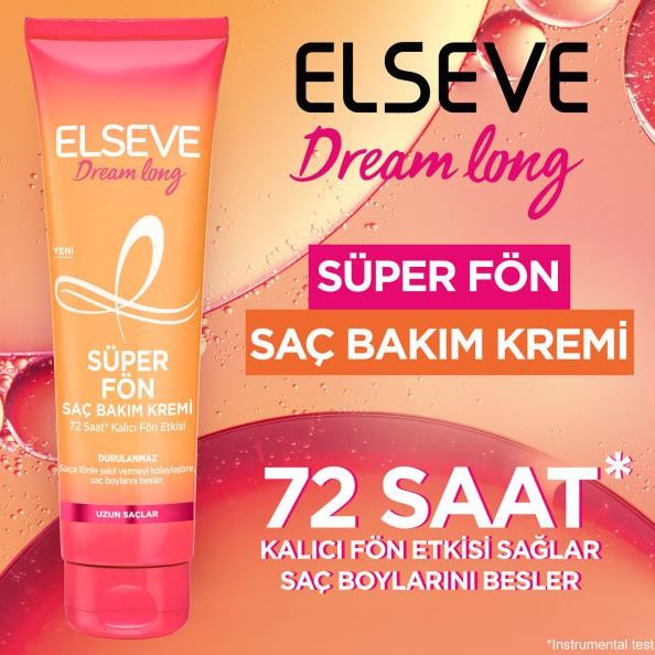 L'Oréal Paris Elseve Dream Long Süper Fön Saç Bakım Kremi 150ml