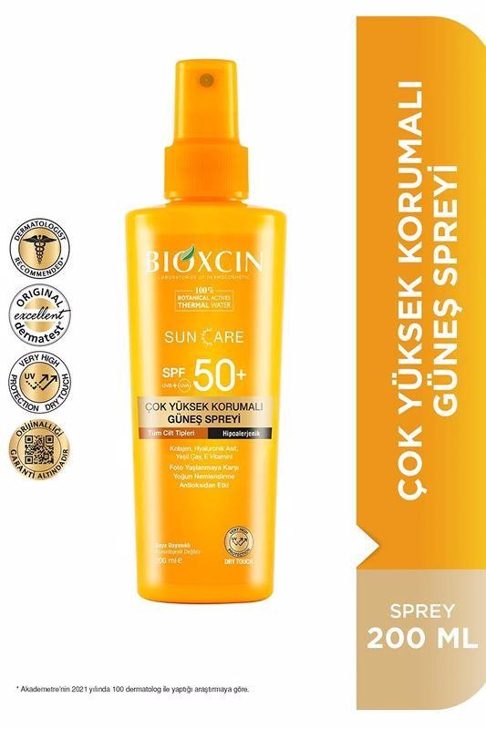 Bioxcin Sun Care SPF50+ Çok Yüksek Korumalı Güneş Spreyi 200 ml