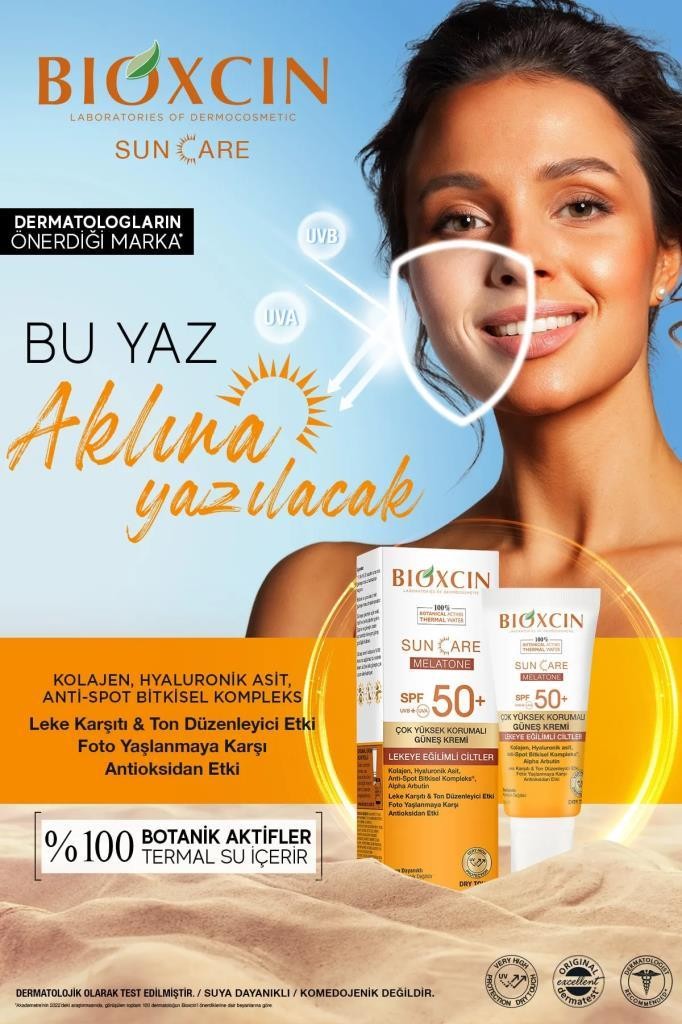 Bioxcin Sun Care Melatone Lekeye Eğilimli Ciltler İçin Güneş Kremi 50 ml 