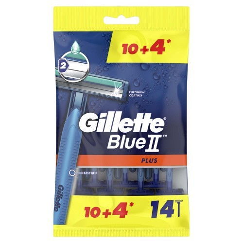 Gillette Blue 2 Plus Tıraş Bıçağı 14'lü