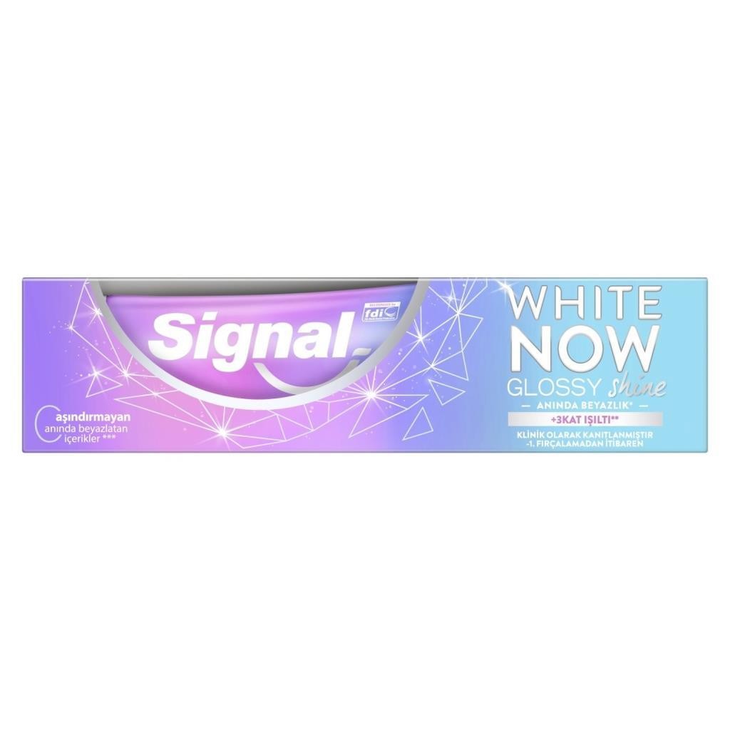 Signal White Now Glossy Shine Diş Macunu 75 ml