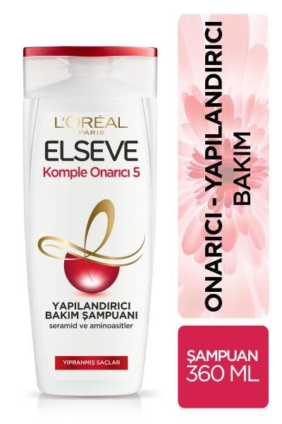 L’Oréal Paris Elseve Komple Onarıcı 5 Yapılandırıcı Bakım Şampuanı 360 ml