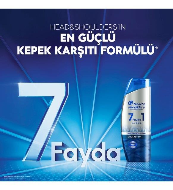 Head&Shoulders 7 Fayda 1 Arada Multi Action Şampuan 360 ml