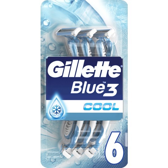 Gillette Blue3 Cool Tıraş Bıçağı 6'lı