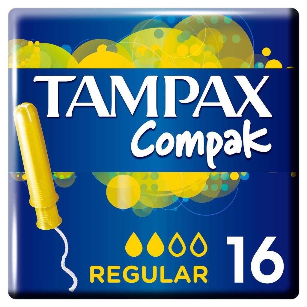 Tampax Compak Normal Tampon 16'lı