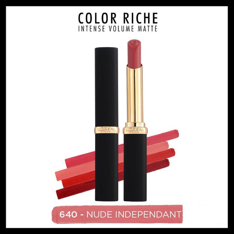 L’Oréal Paris Color Riche Intense Volume Matte Ruj - 640 Nude Independant