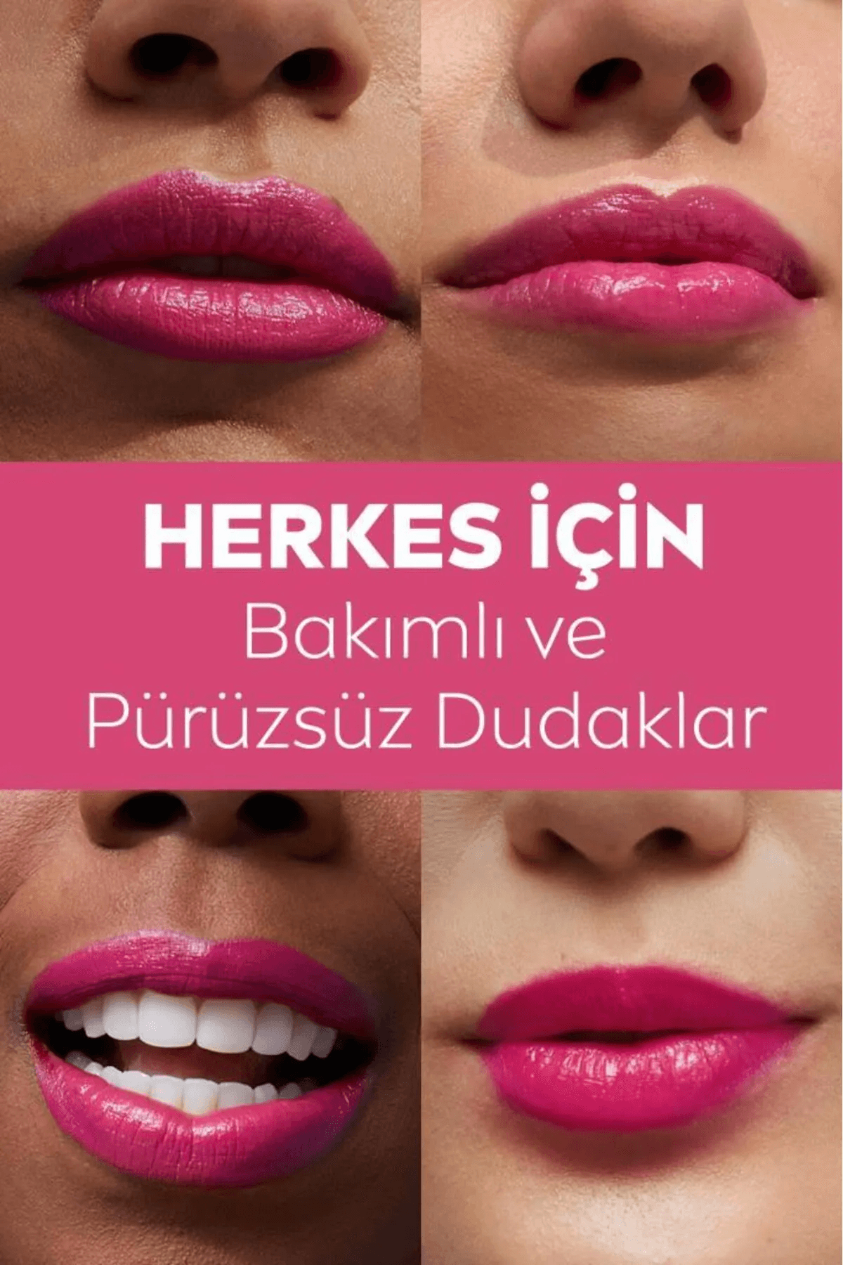 NIVEA Renkli Dudak Bakım Kremi Pembe 4,8gr