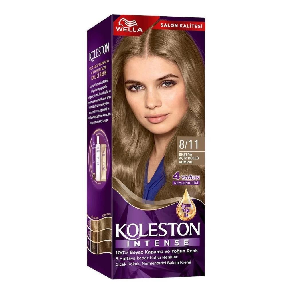 Koleston Intense Saç Boyası 8/11 Ekstra Açık Küllü Kumral 