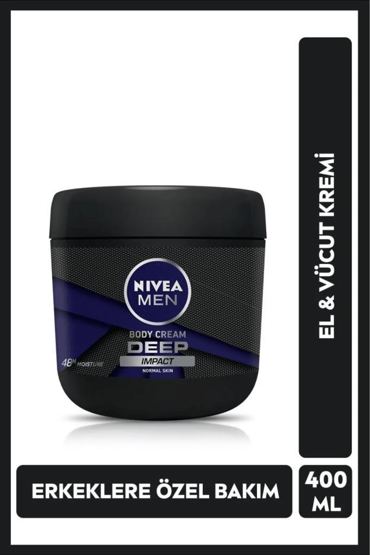 NIVEA MEN Erkek El Ve Vücut Kremi Deep Impact 400ml