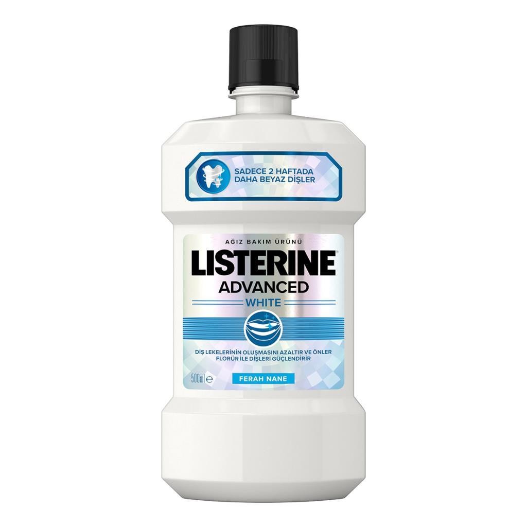 Listerine Advanced White Ağız Bakım Suyu 500 ml