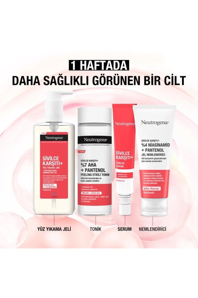 Neutrogena Sivilce Karşıtı Peeling Etkili Tonik 125 ml