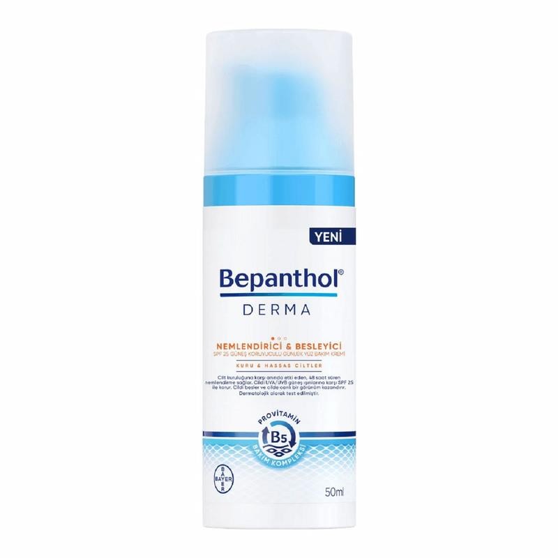 Bepanthol Derma Nemlendirici & Besleyici Günlük Yüz Bakım Kremi 50 ml