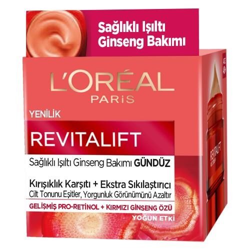 L’Oréal Paris Revitalift Sağlıklı Işıltı Ginseng Bakımı Gündüz Kremi 50 ml