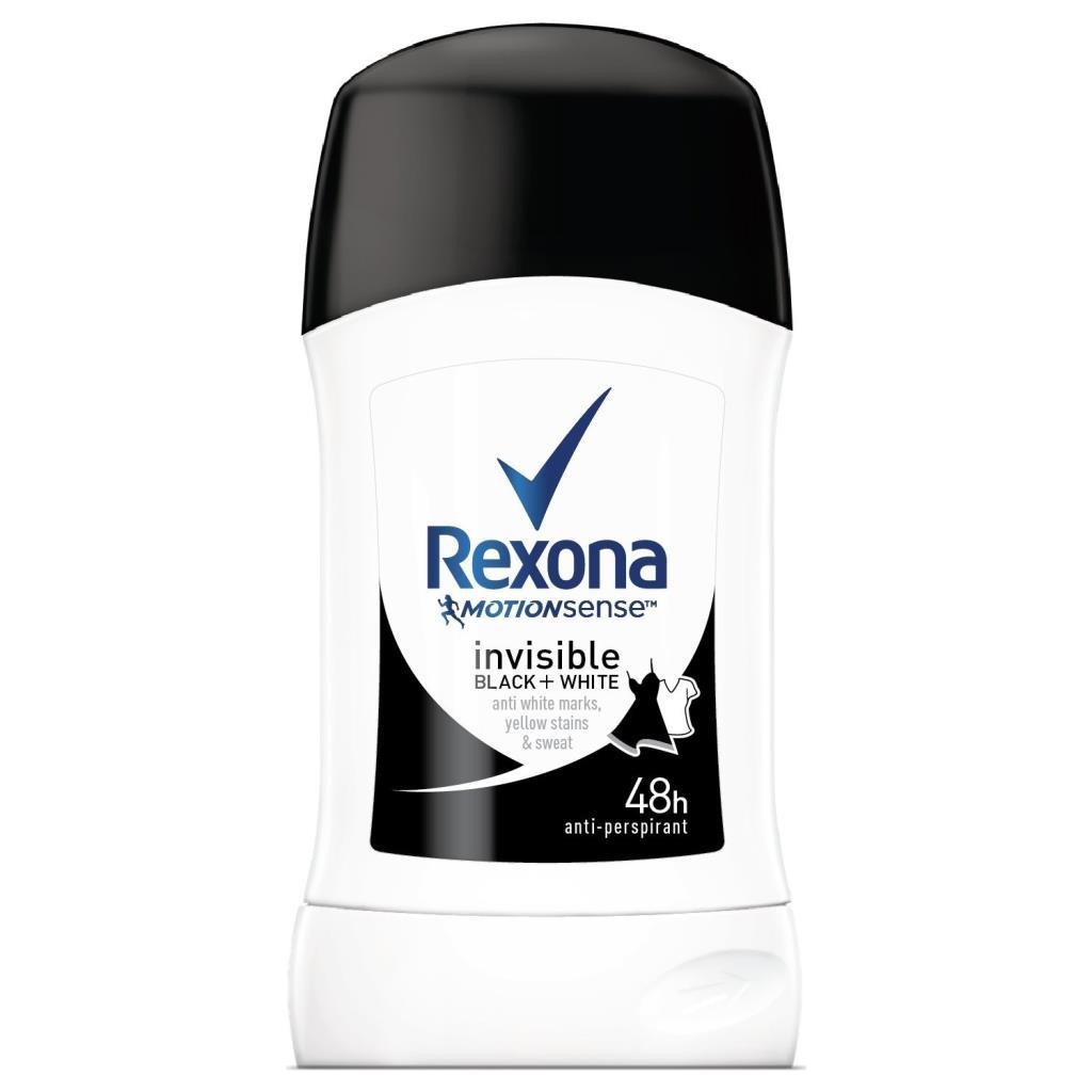 Rexona Invisible Black & White Kadın Stick Deodorant 40 ml