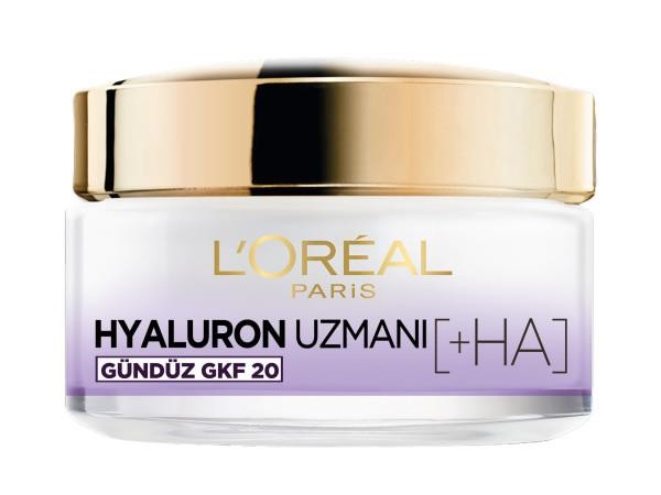 L’Oréal Paris Hyaluron Uzmanı Cilt Dolgunlaştıran Nemlendirici GKF 20 Gündüz Kremi 50 ml