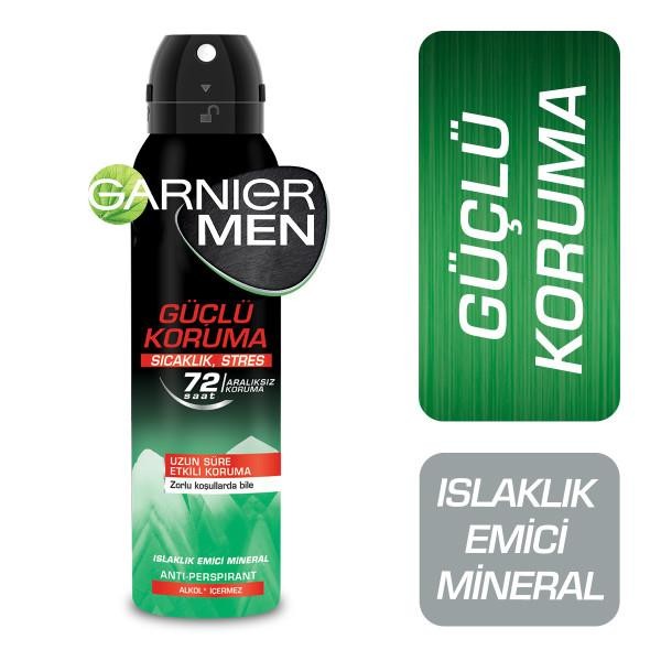 Garnier Men Güçlü Koruma Aerosol Deodorant 150 ml