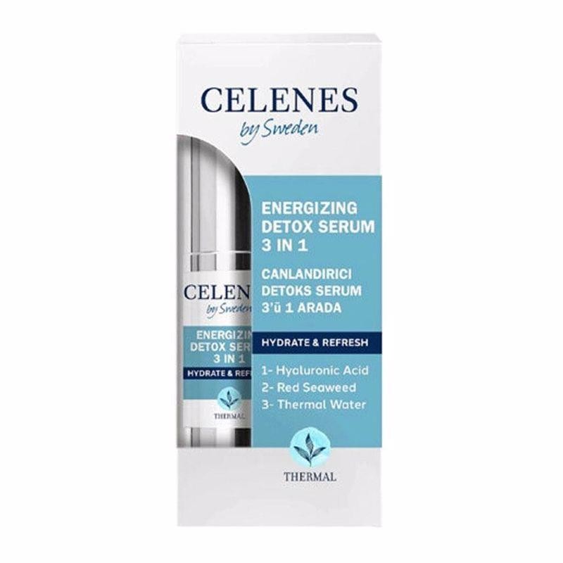 Celenes Thermal Energizing Detox Canlandırıcı Detoks Serum 3'ü 1 Arada 30 ml