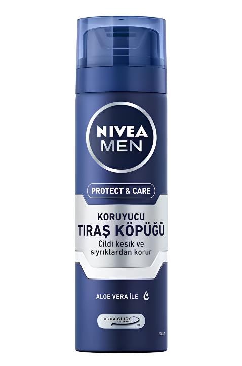 Nivea Men Tıraş Köpüğü 200 ml Protect&Care Koruyucu