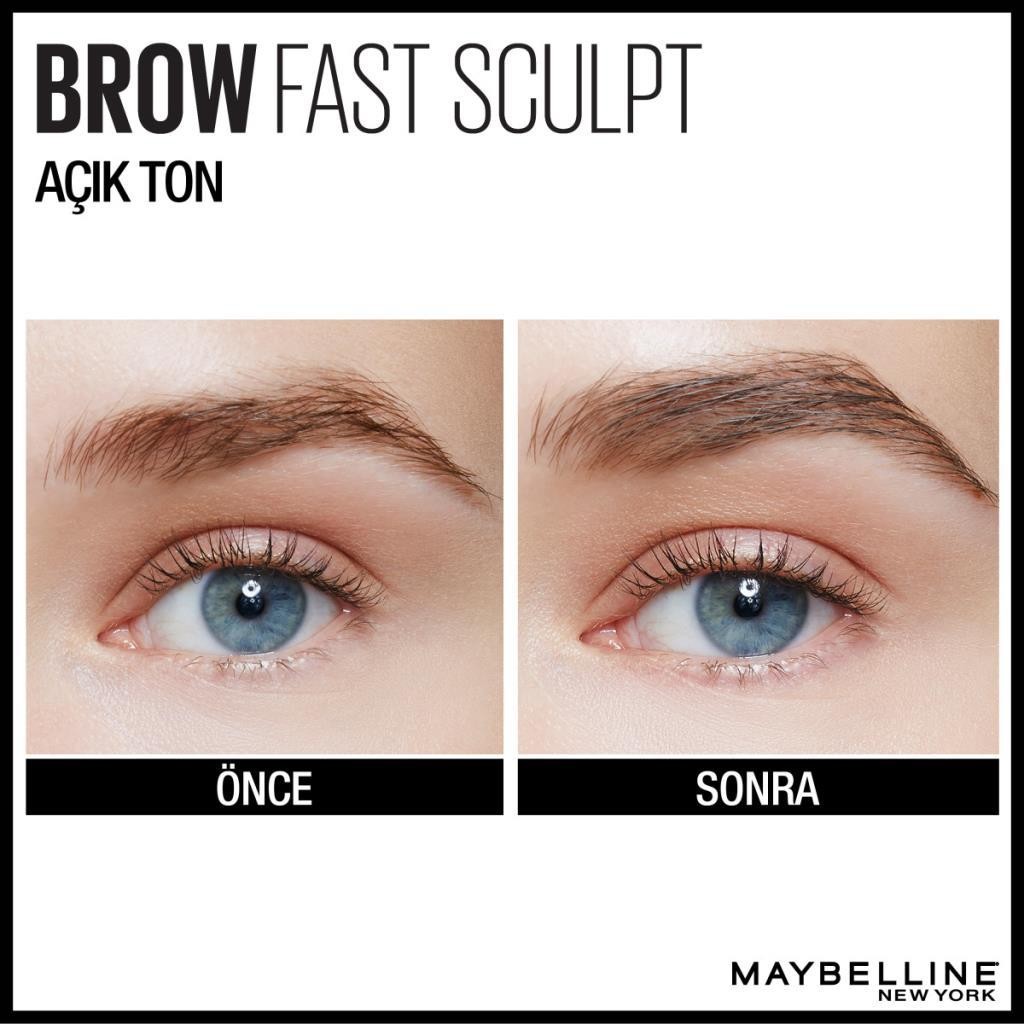 Maybelline New York Brow Fast Sculpt Gel Mascara - 01 Blonde