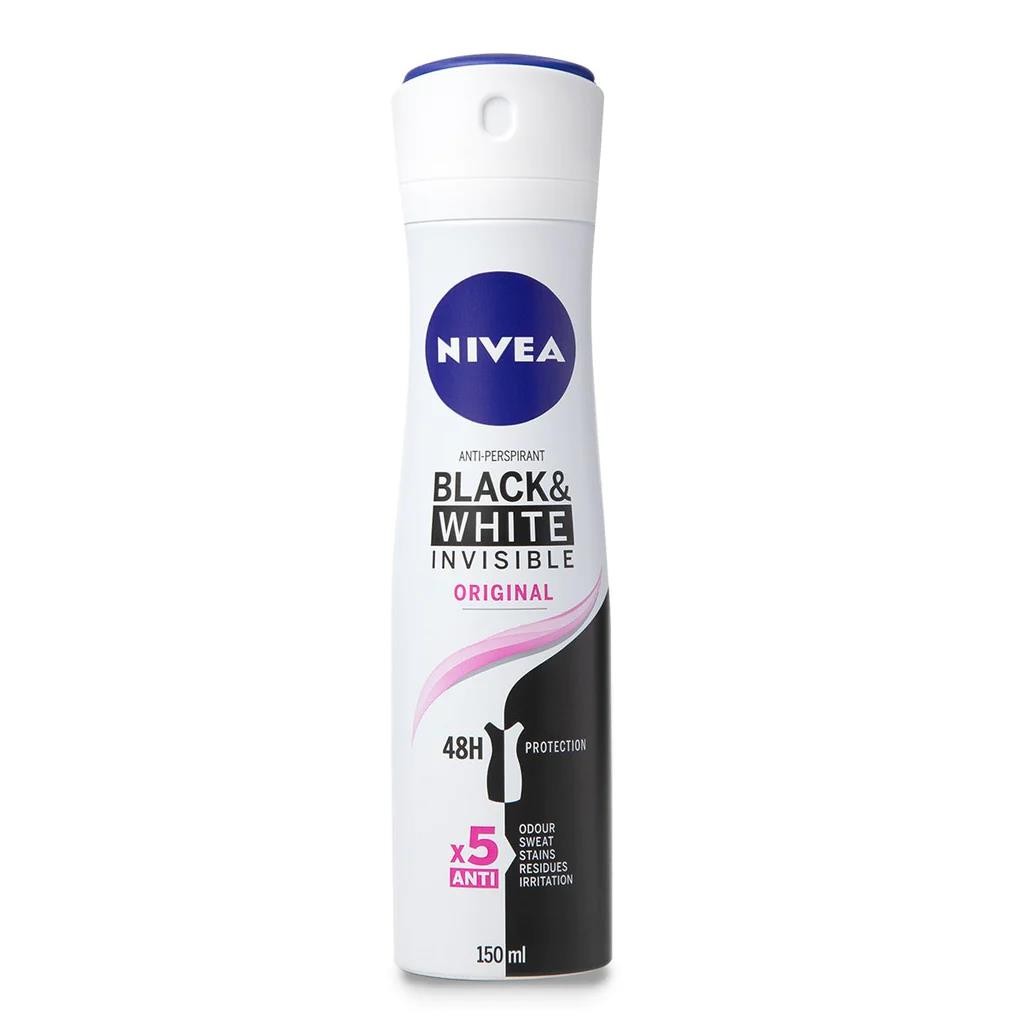 Nivea Black & White Invisible Orginal Deodorant 200 ml
