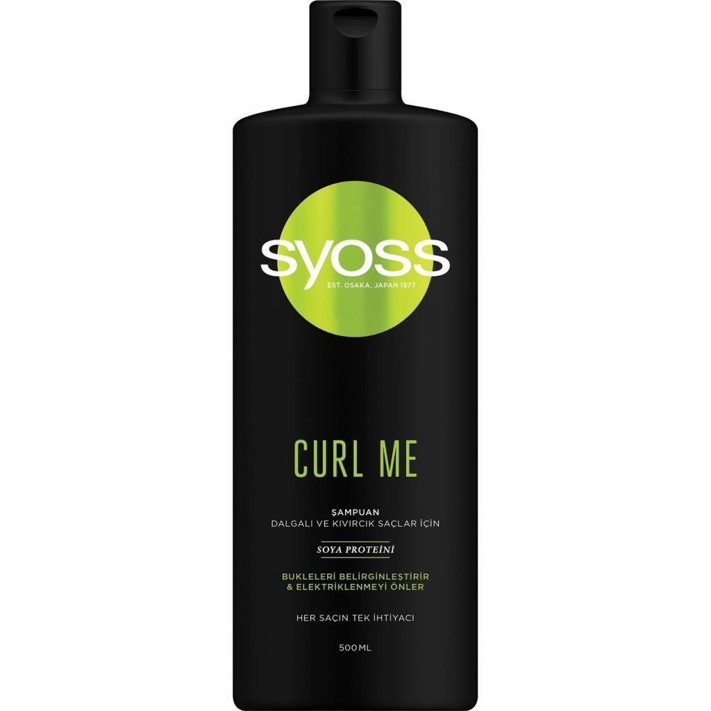 Syoss Curl Me Dalgalı ve Kıvırcık Saçlar için Şampuan 500 ml