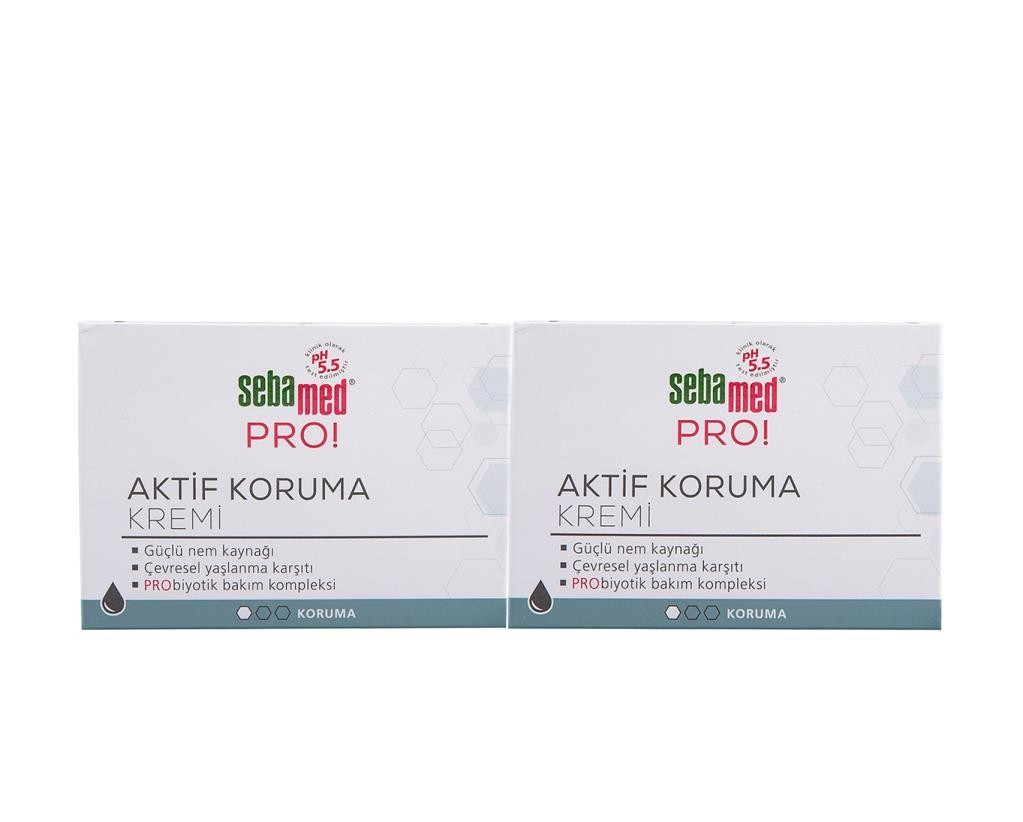 Sebamed Pro Aktif Koruma Kremi 50ml + Krem 50ml