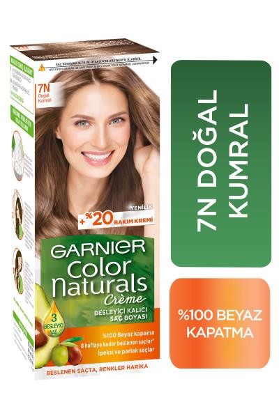 Garnier Color Naturals Creme Saç Boyası - 7N Doğal Kumral