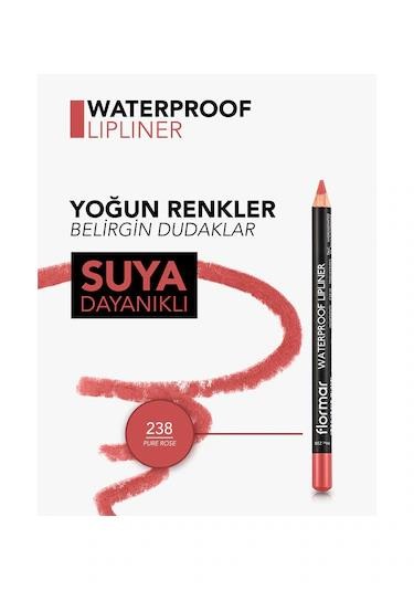 Flormar Waterproff Lipliner Dudak Kalemi - 238 Pure Rose