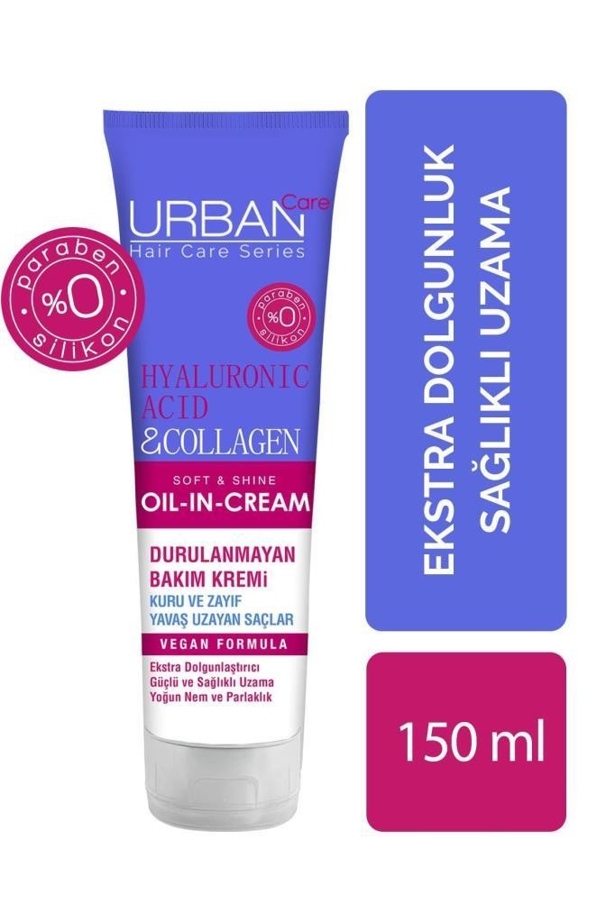Urban Care Hyaluronic Acid & Collagen Durulanmayan Bakım Kremi 150 ml