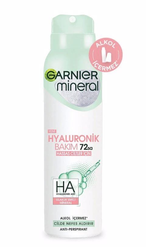 Garnier Mineral Hyaluronik Bakım Kadın Deodorant 150 ml