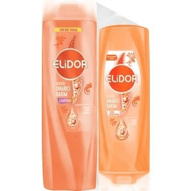 Elidor Superbllend Saç Bakım Şampuanı Anında Onarıcı Bakım 400 ml + Serum Bakım Kremi 200 ml