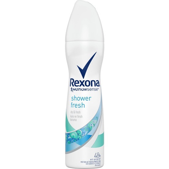 Rexona Women Shower Fresh Motionsense Bayan Deodorant 150 ml