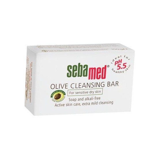 Sebamed Olive Cleansing Bar Zeytinyağlı Temizleme Kompaktı 150g