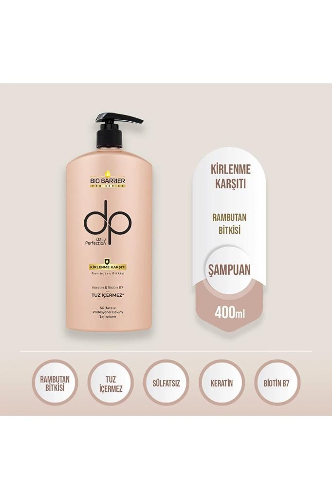 Dp Daily Perfection Bio Barrier Kirlenme Karşıtı Şampuan 400 ml 