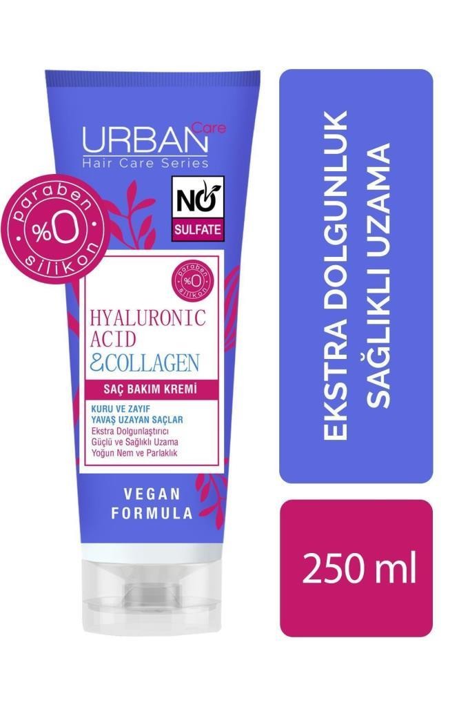 Urban Care Hyaluronic Acid & Collagen Saç Bakım Kremi 250 ml