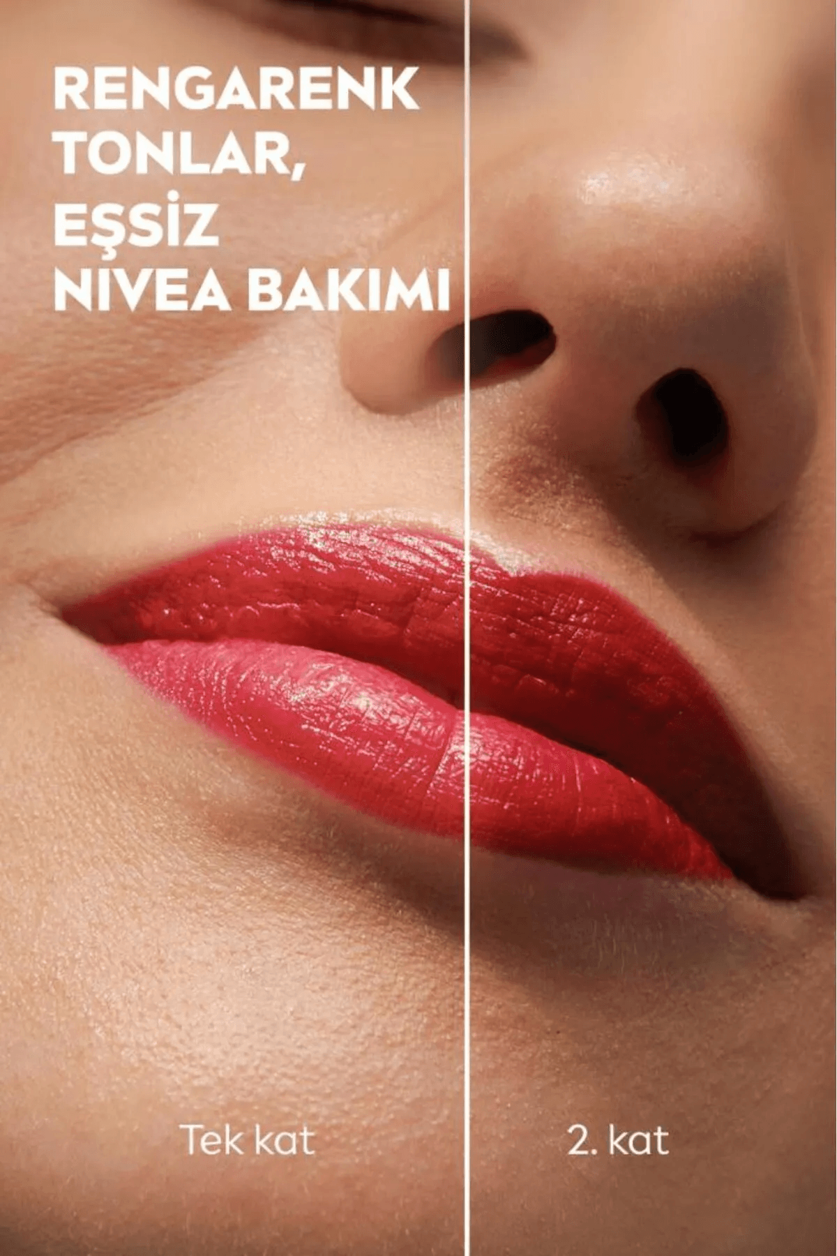 NIVEA Renkli Dudak Bakım Kremi Kırmızı 4,8gr