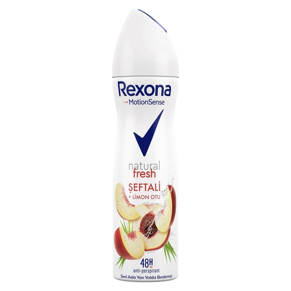 Rexona Natural Fresh Şeftali ve Limon Otu Kadın Deodorant 150 ml