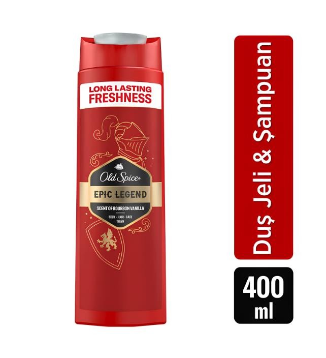 Old Spice Epic Legend Duş Jeli & Şampuan 400 ml