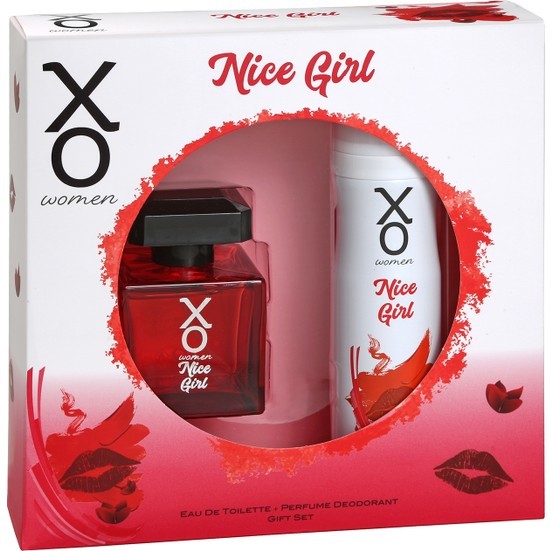 XO Women Nice Girl Edt 100 ml + Deodorant Set 125 ml