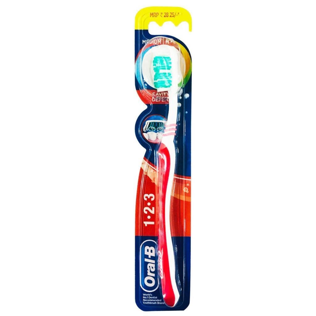 Oral-B 1.2.3 Cavity Defense Diş Fırçası - Medium