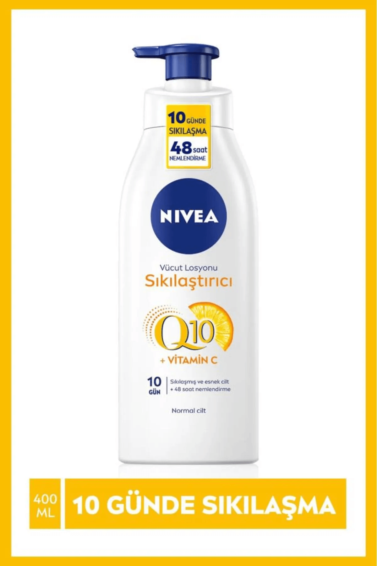 Nivea Q10 + Vitamin C Sıkılaştırıcı Vücut Losyonu 400 ml