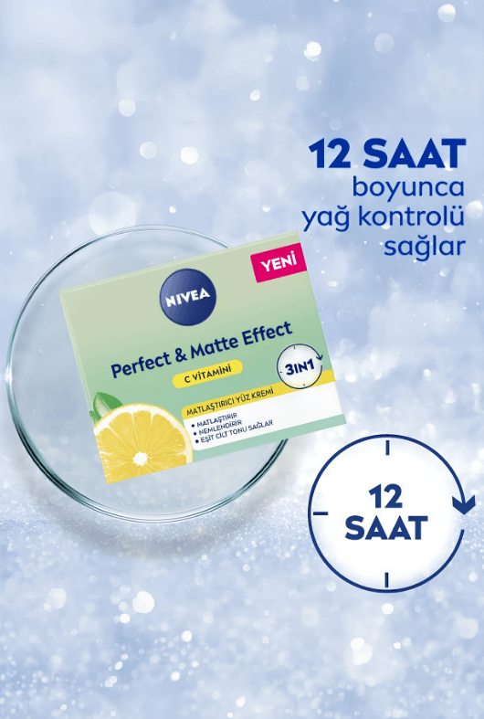 Nivea Perfect&Matte C Vitaminli Yüz Kremi 50 ml