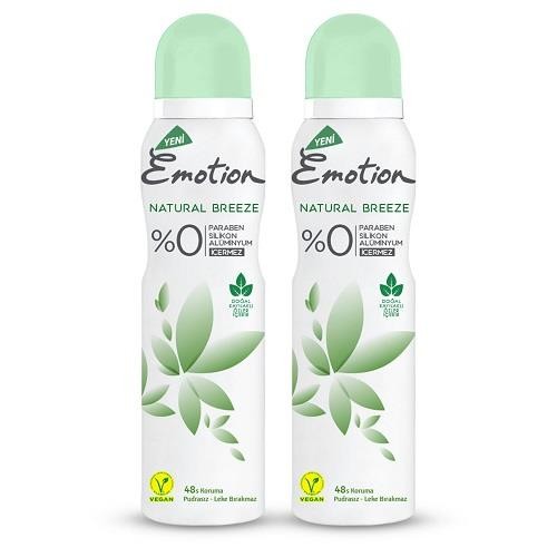 Emotion Natural Breeze 2'li Kadın Deodorant 2 x 150 ml