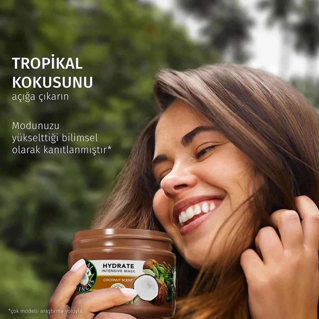 Herbal Essences Nemlendirici Hindistan Cevizi Kokulu Saç Bakım Maskesi 300 ml 