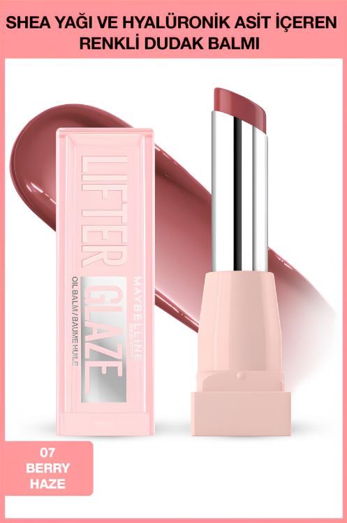 Maybelline New York Lifter Glaze Renkli Dudak Balmı - 007 Berry Haze