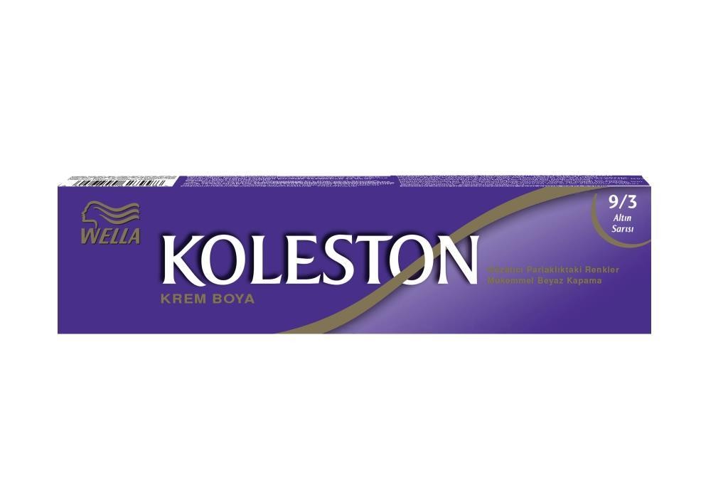 Koleston Krem Tüp Saç Boyası - 9.3 Altın Sarısı