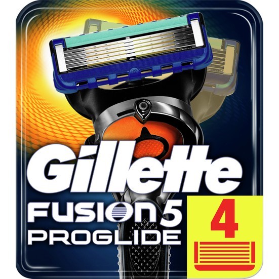 Gillette Fusion Proglide Yedek Bıçak 4'lü