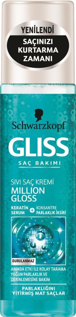 Gliss Million Gloss Sıvı Saç Kremi 200 ml