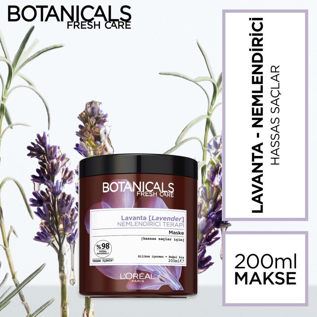 L'Oréal Botanicals Fresh Care Lavanta Nemlendirici Terapi Saç Maskesi 200 ml